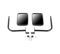Wing Mirror Assembly For Jeep For Wrangler JL For Gladiator JT 2018 2019 2020 2021 2022 2023 2024 Car Front Hood Hinge Rearview Mirror Complete Wing Mirrors