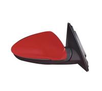 Wing Mirror Assembly For KIA For FORTE For CERATO For SHUMA 2018-2021 Car Side Rearview Mirror Assembly Auto Electrically Adjustable Mirrors Turn Signals Heating Auto Side Mirror(Red,5 Wires Right)