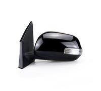 Wing Mirror Assembly For Toyota For RAV4 2010 2011 2012 2013 Car Accessories Auto Outside Door Rearview Mirror Assembly 7/9PIN Complete Wing Mirrors (Color : 7pin Left Black)