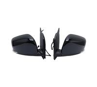 Wing Mirror Assembly Side Door Mirror Assembly For Dodge For Grand For Jeton 2011-2020 With Turn Signals Bright Black Side Mirror 7 Wires Car Accessories Auto Side Mirror(1pair)