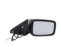 Wing Mirror Assembly Side Door Mirror Assembly For Dodge For RAM 1500 2013-2018 Dual Lamp Dual Plug Electroplated Side Door Wing Mirrors Car Accessories Auto Side Mirror(Right)