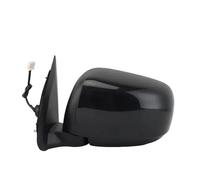 Wing Mirror Assembly Side Wing Mirror For Mitsubishi For Triton L200 MQ 2015-2018 Rearview Glass Chrome Cover Turn Signal Lamp 3/7Pins(3pins Black Left)