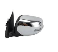 Wing Mirror Assembly Side Wing Mirror For Mitsubishi For Triton L200 MQ 2015-2018 Rearview Glass Chrome Cover Turn Signal Lamp 3/7Pins(7pins chrome Left)