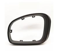 Wing Mirror Cap For Skoda For Fabia 2008 2009 2010 2011 2012 2013 2014 Reaa View Mirror Frame Car Side Mirror Housing Frame Rearview Mirror Cover (Color : Black-Left)