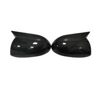 wing mirror cap Stick On For KIA For RIO 3 K2 2011-2017 Exterior Trim Side Mirror Covers(Without lamp gloss Black)
