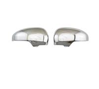 Wing Mirror Caps Car Accessories Trim Paste Style For Toyota For Verso S 2010 2011 2012 2013 2014 2015 2016 Side Mirror Cover Rearview Protection(Silver)