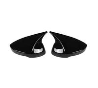 Wing Mirror Case Cap For Civic 8th 9th 10th 11th 2006-2023 Pair Rear View Mirror Cover Trim Side Mirror Cover(Glossy Black-11th)