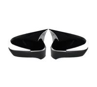 Wing Mirror Case Cap For Civic 8th 9th 10th 11th 2006-2023 Pair Rear View Mirror Cover Trim Side Mirror Cover(Glossy Black-8th)
