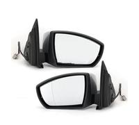 Wing Mirror Complete Assembly For For S-MAX For MK1 2006-2014 6 Wires Rearview Side Mirror Assembly With Light Adjusted Heated(1Pair)