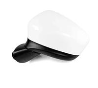 Wing Mirror Complete Assembly For Mazda For Cx-5 For Ke 2013 2014 8-Pins Car Rearview Mirror Assembly With Turn Signal Heating Electric Foldableing(White Left 1Pc)