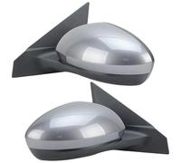 Wing Mirror Complete Assembly For Nissan For Sentra 2020 2021 2022 2023 2024 2025 Silver Manual Folding 3Pins Rearview Mirror Assembly 63016LB0A(1 pair)