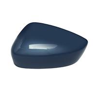 Wing Mirror Cover 1pcs Door Rearview Mirror Cover Cap Housing Fit Use For Mazda 3 Axela 2014-2016 Car Accessories(Blue Left)