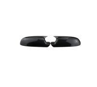 Wing Mirror Cover 2Pcs For A3 8P For A4 For A5 B8 B8.5 Q3 For A6 C6 4F S6 Add On Car Rear View Mirror Cap Car Accessories(Glossy Black-B8.5)