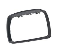 Wing Mirror Cover Cap ABS Black Door Mirror Cover Car Side Wing Mirror Cap Fits for B&MW X5 E53 3.0d/3.0i/4.4i 1999-2006 51168254904 51168254903 Rearview Mirror Shells(A pair)(left)