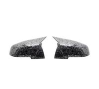 Wing Mirror Cover Cap Compatible With For X1 E84 2013 2014 2015 M3 M4 Look Replacement Style Forged Carbon Grain Mirror Cover Car Rearview Mirror Housing