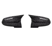 Wing Mirror Cover Cap For 3 Series F30 2013-2019 Replace Car Exterior Rearview Mirror Cover Side Mirrors Housing Shell Carbon Fiber Black 1 Pair(N)