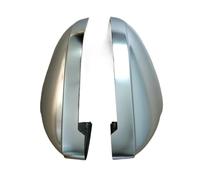 Wing Mirror Cover Cap For A4 A5 B9 For Allroad For Quattro S4 S5 Side Mirror Covers Silver 2017-2020 2pieces Matte Chrome Wing Mirror Caps Wing Mirror Cover(With blind spot)
