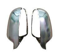 Wing Mirror Cover Cap For A4 For A5 For S5 For B8.5 For RS5 For RS4 For A3 2012-2016 Silver Matte Chrome Side Wing Mirror Covers Caps(No hole)