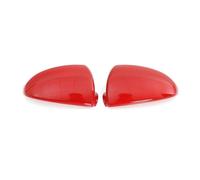 Wing Mirror Cover Cap For Benz For Smart 451 453 For Fortwo For Forfour 2009 2010 2011 2012-2021 2 Pieces Outside Rearview Mirror Cover Cap(09-15 RED)