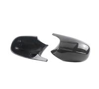 Wing Mirror Cover Cap for BMW 1 series E82 E88, Rearview Mirror Cover Durable Sun Resistant Case Shell Lid Side Car Accessories,Black