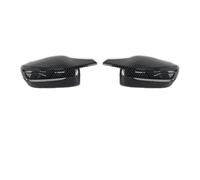 Wing Mirror Cover Cap For BMW For G20 For G21 For G28 320d 330e 330i For G30 For G38 For G11 For G12 For G15 For G16 Car Side Wing Mirror Cover Rear View Caps Mirror Cap Cover Trim(RHD-Carbon Pattern)