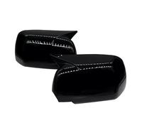 Wing Mirror Cover Cap For BMW For X5 For E53 1999-2006 Car Rearview Side Mirror Cover Wing Cap Exterior Door Rear View Case Trim Side Wing Mirror Cover(Gloss Black)