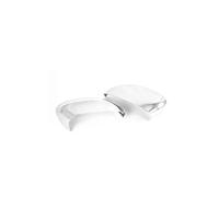 Wing Mirror Cover Cap For Focus For Scape 2020 2021 2022 2023 2024 Car Rearview Side Mirror Cover Wing Cap Exterior Shell Trim ABS Chrome Rearview Mirrors Covers(Silver)