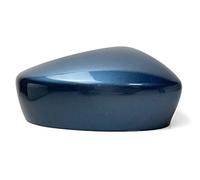 Wing Mirror Cover Cap For Mazda 2 Demio 2017-2023 Car Side Mirror Shell Housing Car Exterior Rearview Mirror Cover Replacement Covers (Color : Blue, Size : Right)