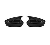 Wing Mirror Cover Cap For Mazda 6 For Atenza 2017-2022 Rearview Side Glass Mirror Cover Trim Frame Side Mirror Caps Door Mirror Covers Caps(Bright black)