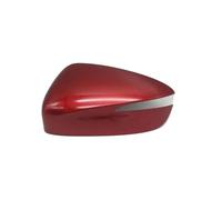 Wing Mirror Cover Cap For Mazda CX-3 2016 2017 2018 2019 CX-5 2015 2016 Outside Auto Wing Door Side Mirror Shell Housing Lid Cover Cap 1pcs Rearview Mirror Housing (Color : Red, Size : left)