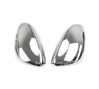 Wing Mirror Cover Cap For Peugeot 208 2008 2012-2019 Side Rearview Mirror Protection Cover Sticker Trim Rearview Mirror Cover(Silver)