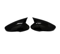 Wing Mirror Cover Cap For Russian For Modern For Solaris 1st For Generation 2010-2014 2X Side Wing Mirror Cover Caps(Black with light)