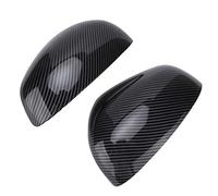 Wing Mirror Cover Cap For Smart For Fortwo For Forfour 2015-2021 1 Pair Rearview Mirror Stick On Protective Housing Replacement Car Rearview Mirror Cap (Color : Carbon)