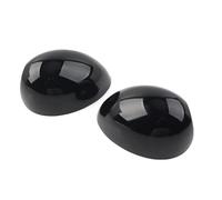 Wing Mirror Cover Cap Replacement for Mini For R55 For R56 For R57 For R58 For R59 1 Pair Bright Black Car Door Wing Mirror Cover Replacement Rearview Side Mirror Covers