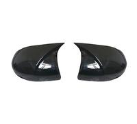 Wing Mirror Cover Caps Compatible With For Jazz For City For Shuttle For Freed 2014 2015 2016-2019 Carbon Black Chrome Car Side Door Rearview Turning Mirror Cover