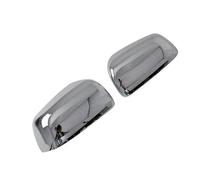 Wing Mirror Cover Caps Compatible With Mitsubishi For Lancer EX For EVO 2009 2010 2011 2012 Chrome Side Door Rearview Mirror Cover Cap Trim Shell Sticker
