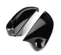 Wing Mirror Cover Compatible With For Mondeo MK4 2011 2012 2013 2014 Pair Side For Wing Mirror Caps Covers Add On Horn Style Rearview Mirror Cap