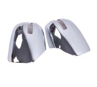 Wing Mirror Cover Compatible With Mitsubishi For Triton L200 2015 2016 2017 Well 2Pcs Car ABS Chrome Rear View Side Mirror Cover Trim Car Styling