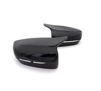 Wing Mirror Cover Exterior Side Rearview Mirror Cover Trim For BMW 4 5 7 8 Series For G11 G12 G14 G15 G16 Rearview Side Cap(Black)