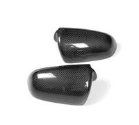 Wing Mirror Cover Fits for A3 A4 B7 2005 2006 2007 2008 Car Rearview Side Mirror Cover Wing Cap Exterior Sticker Door Shells Trim