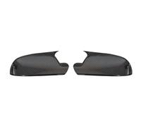 Wing Mirror Cover Fits for For A3 8P A4 A5 S5 2011 2012 2013 2014 2015 2016 Car Rearview Side Mirror Cover Wing Cap Exterior Door Rear View Housing Trim(Gloss Black)(Carbon)