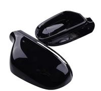 Wing Mirror Cover Fits for For A3 A4 B8/B8.5 A5 A6L A8L RS6 S8 Q3 Car Replacement Rearview Side Mirror Cover Wing Cap Exterior Door Mirror Shell Trim(B8 Gloss Black)(B8 Gloss Black)