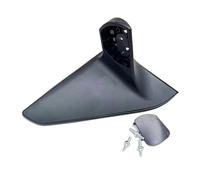 Wing Mirror Cover For 2003-2008 2009 For Toyota For Land For Cruiser For Prado Car 1pieces Black Left/Right Side Rear-View Mirror Base Bracket Mirror Covers Caps(Left)