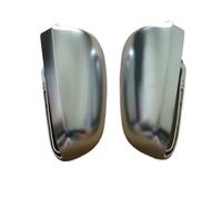 Wing Mirror Cover For A3 S3 8P A4 B7 B6 A6 S6 4F C6 S3 S4 S6 A3 Sportback Matte Satin 2002 2004 2008 Silver Chrome Side Mirror Caps Covers Mirror Covers Caps