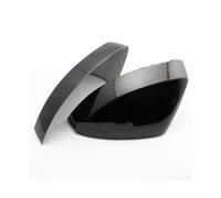 Wing Mirror Cover For A3 S3 8V RS3 Car Rearview Mirror Cover Cap Shell Housing Door Side Wing Mirror Cover 2013 2014 2015 2016-2019 2pieces Mirror Covers Caps(Carbon fiber pattern)
