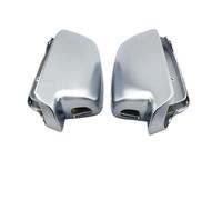 Wing Mirror Cover For A4 B8.5 A3 A5 S5 RS5 Car Mirror Cover Matte For Chrome Silver Rearview Mirror Cover Protection Cap Car Styling Side Mirror Shell Accessories(With Side Assist)