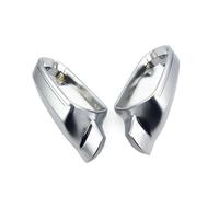 Wing Mirror Cover For A4 B8.5 A3 A5 S5 RS5 Car Mirror Cover Matte For Chrome Silver Rearview Mirror Cover Protection Cap Car Styling Side Mirror Shell Accessories(With Side Assist)
