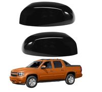 Wing Mirror Cover for Avalanche 2007-2013 Black - Rearview Mirror Cap Left Right Side Door Mirror Housing Replacement