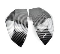 Wing Mirror Cover For BMW 1 2 3 4 Series For F20 F30 F31 F32 F36 2012-2016 320i 328i 330d 335i Mirror Cover Rearview Side Cap(Black-red)