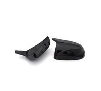 Wing Mirror Cover For BMW X3 X4 X5 X6 X7 G01 G02 G05 G06 G07 18-22 Upgrade M Style Shells Rearview Cap Real Carbon Fiber Mirror Cover Mirror Covers Caps(Black)